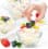 Ice-cream in plates